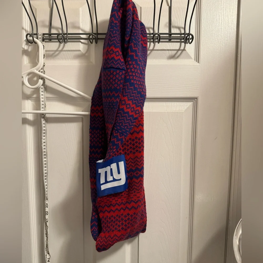Women's Infiniti Scarf Red and blue New York giant forever collectibles